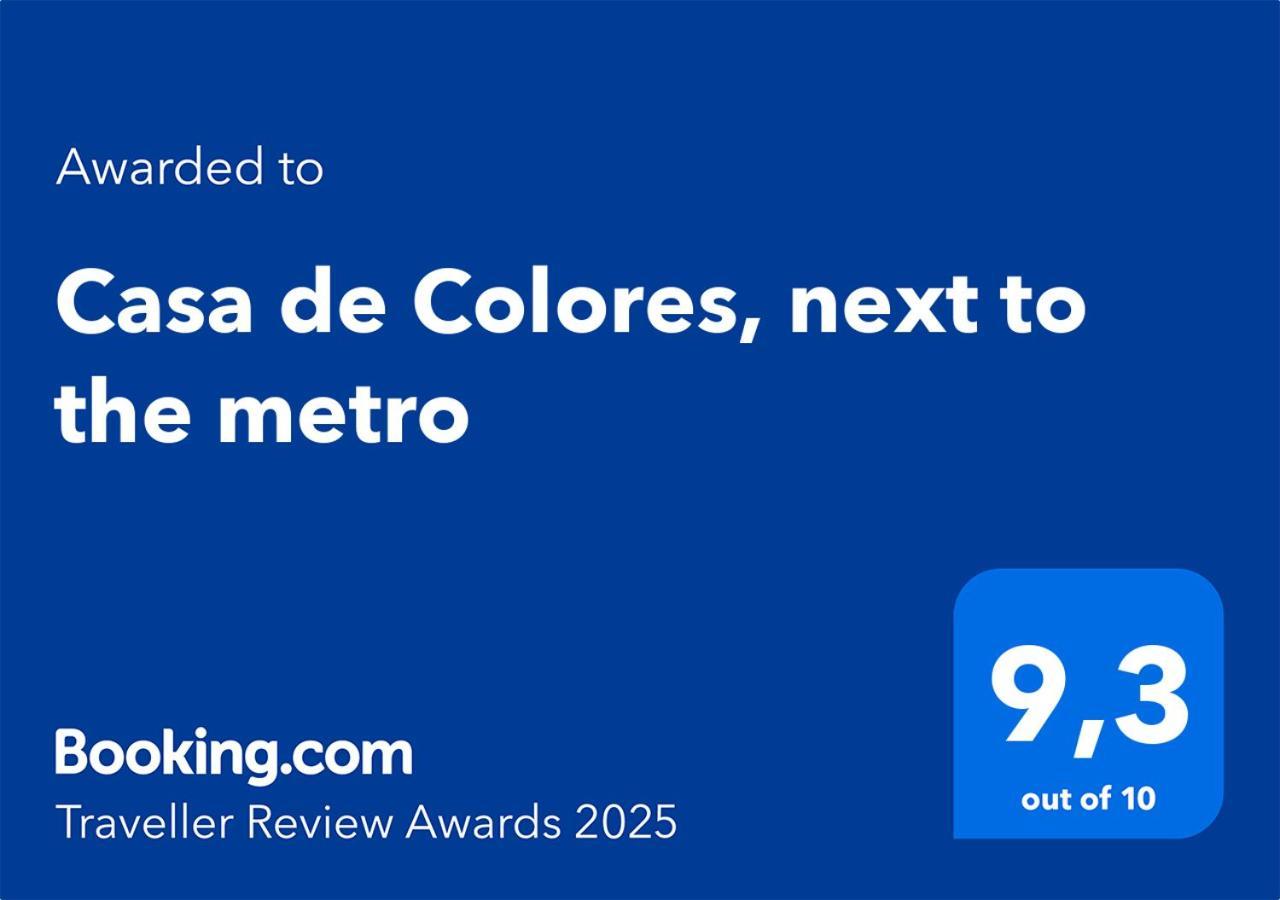 Casa De Colores, Next To The Metro Atény Exteriér fotografie